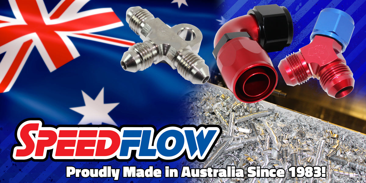 Speedflow 400 Series 60 degree hose ends