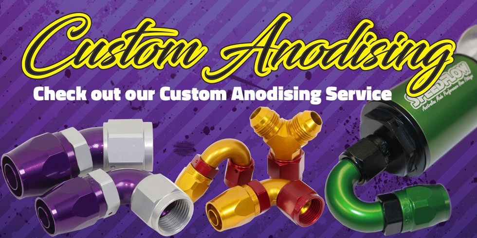 Speedflow 100 Series Straight Hose Ends