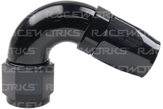 Raceworks 100/120 Series Cutter Style Hose Ends - 120 Degree