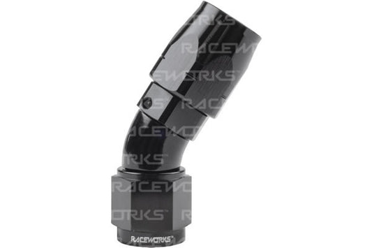 Raceworks 100/120 Series Cutter Style Hose Ends - 30 Degree
