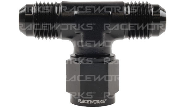 Raceworks AN Male Flare with Swivel On Branch